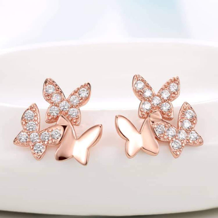"Free Spirit" Rose Gold Butterfly Bundle