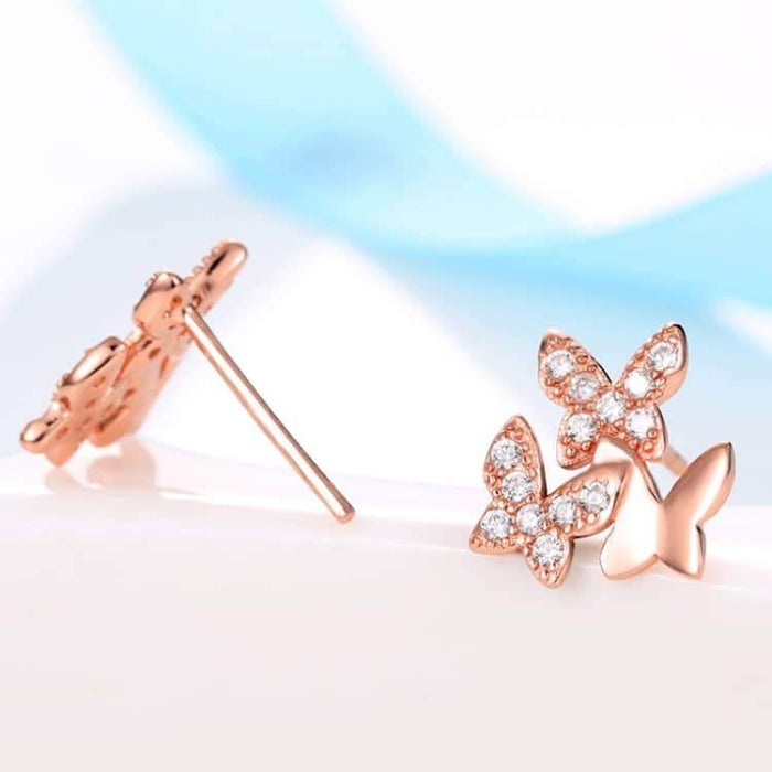 "Free Spirit" Rose Gold Butterfly Bundle