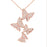 "Free Spirit" Rose Gold Butterfly Bundle