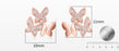 "Free Spirit" Rose Gold Butterfly Bundle