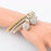 Crystal Studded Ball Charm Bracelets