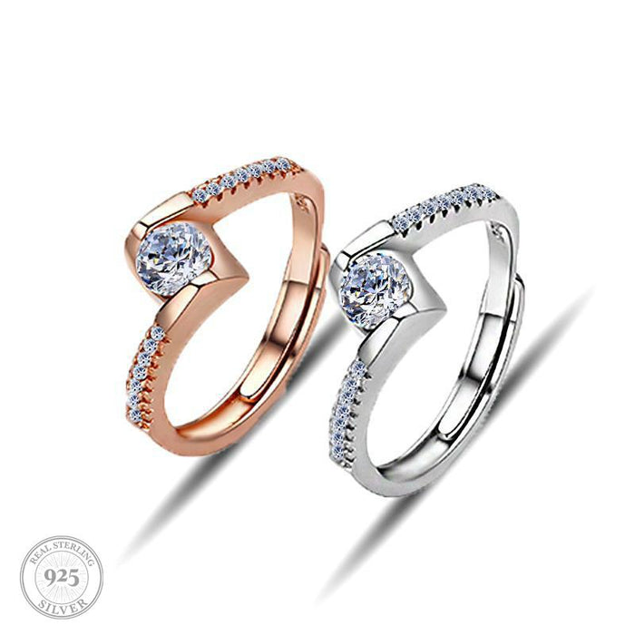 Luxe Crystal Ring