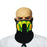 Haz Mat Light Up Half-Face Mask