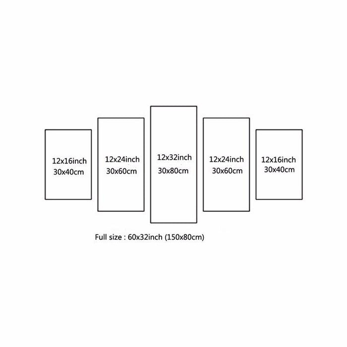 Large size dimensions