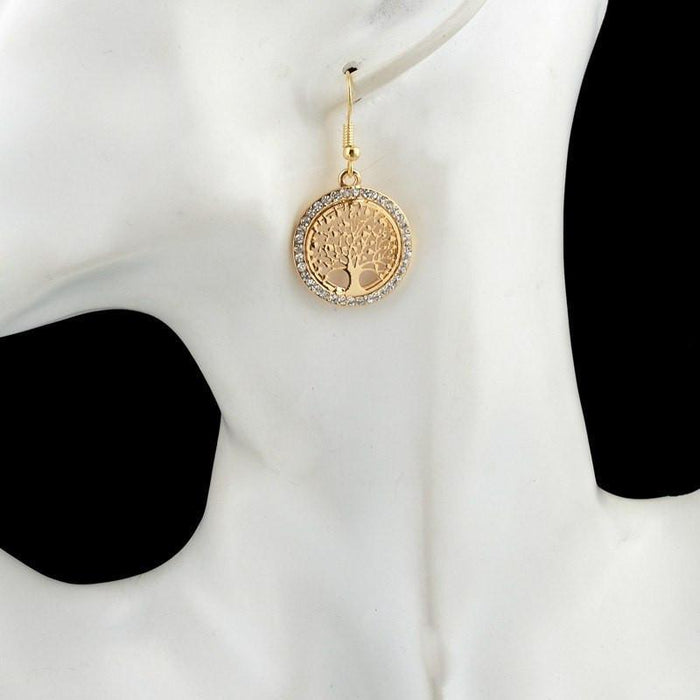 Tree of Life Necklace and Earrings Set
