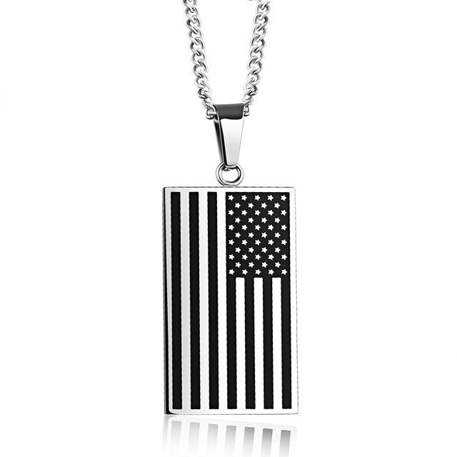 American Tribute Dog Tag (Fallen Soldier Tribute Necklace)