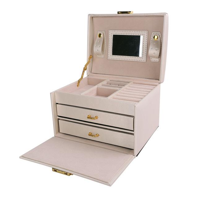 Mirrored Jewelry Box Plus $100 Worth of Jewelry