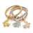 "BUTTERFLY" CHARM BRACELET WITH AUSTRIAN CRYSTALS