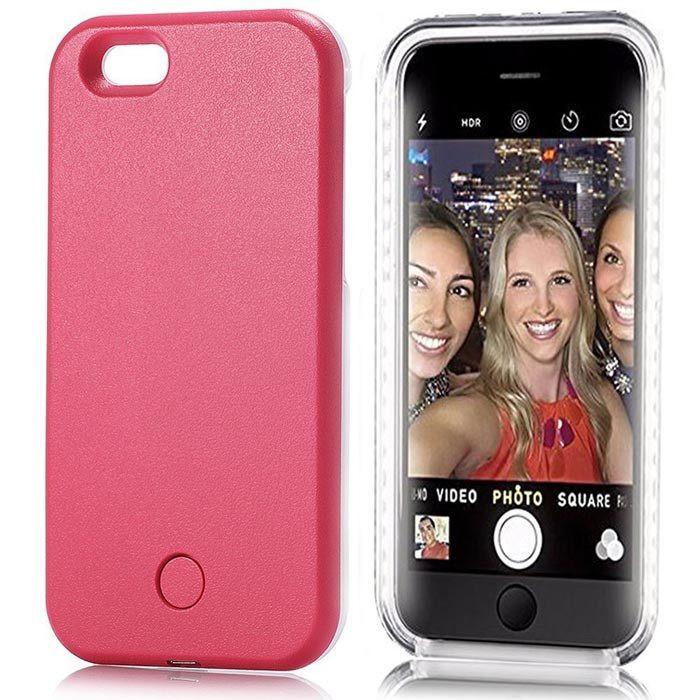 LED Selfie Light Phone Case For Apple iphone